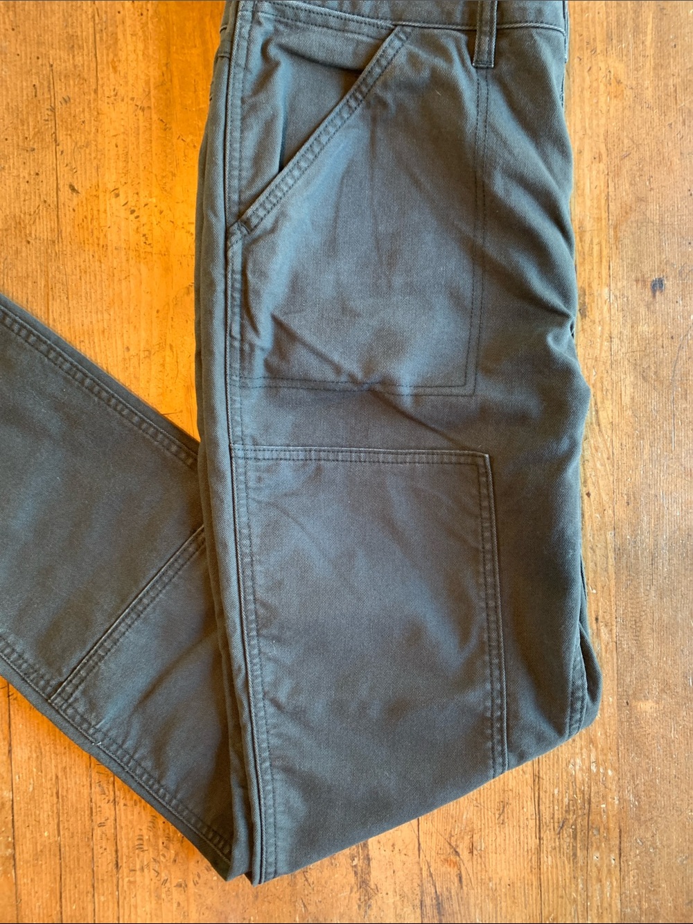 Rei Black Cargo Charcoal Gray Utility Pants - Picture 16 of 16